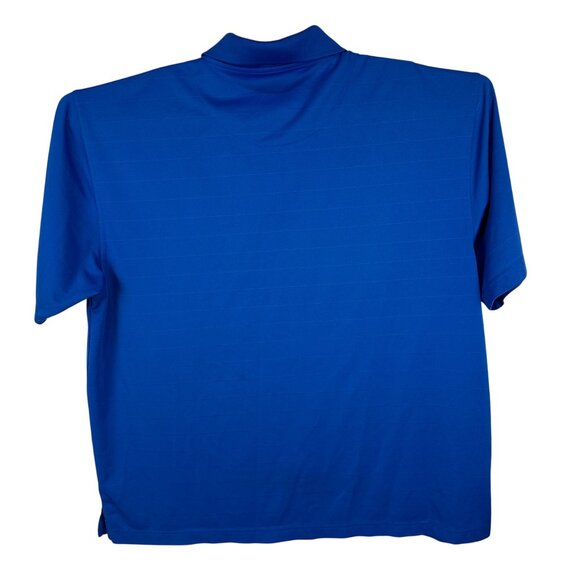 Mens Champions Tour Size XXL Blue Polo Shirt Short Sleeve - Picture 2 of 4